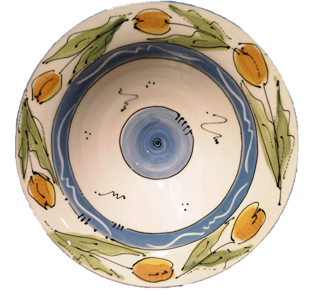 Cori Sandler tulip platter